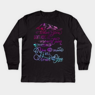 Trust in you - Lauren Daigle - faith christian music Kids Long Sleeve T-Shirt